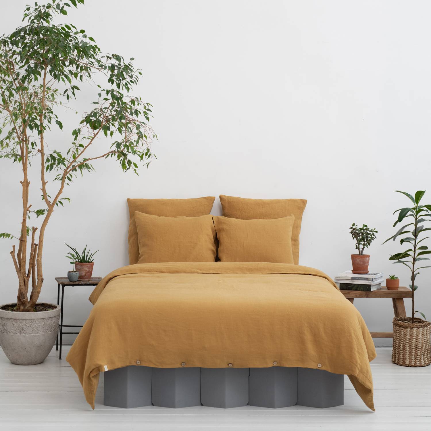 El Ejido DreamWeave Duvet Ensemble – Luxuriöses Hanf-Bettwäscheset