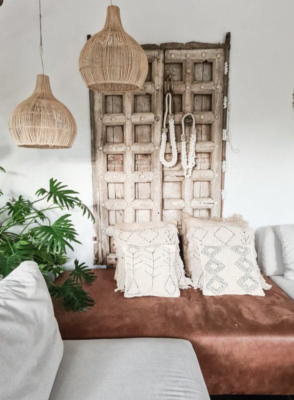 Adra Pendelleuchte - Bohemian Rattan Glow