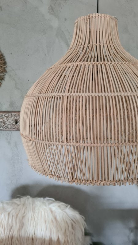 Adra Pendelleuchte - Bohemian Rattan Glow