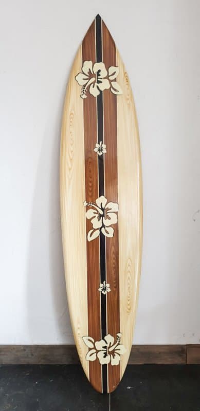 Altea Surfboard Charm - Dekoratives Surfbrett aus Holz