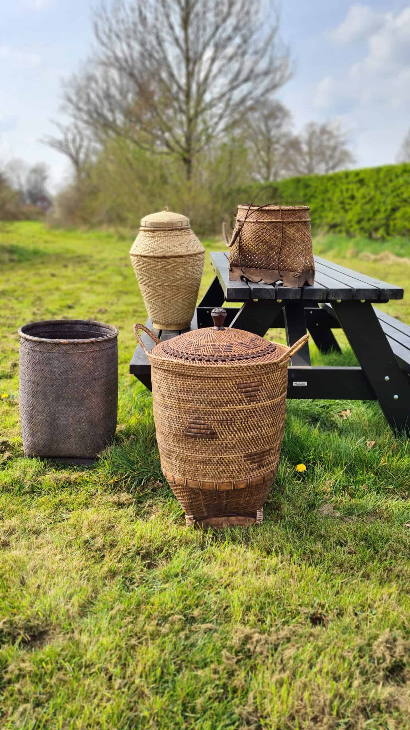 Fischerkorb aus dem Valle de Ordesa – Traditionelle Handwerkskunst