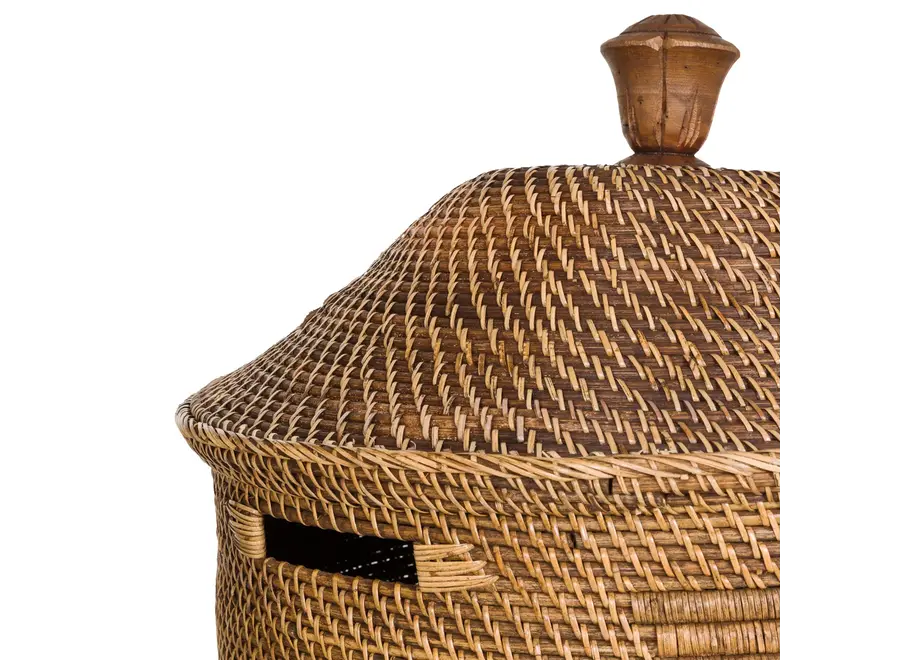 Alhambra Woven Harmony Basket - Aufbewahrungskorb aus Rattan