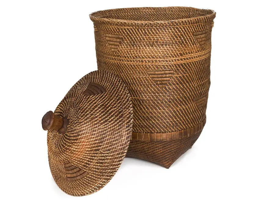 Alhambra Woven Harmony Basket - Aufbewahrungskorb aus Rattan