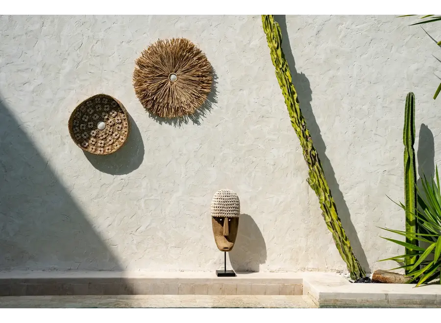 Algeciras EthnoChic Display - Kopfbedeckung mit Muscheleinlage