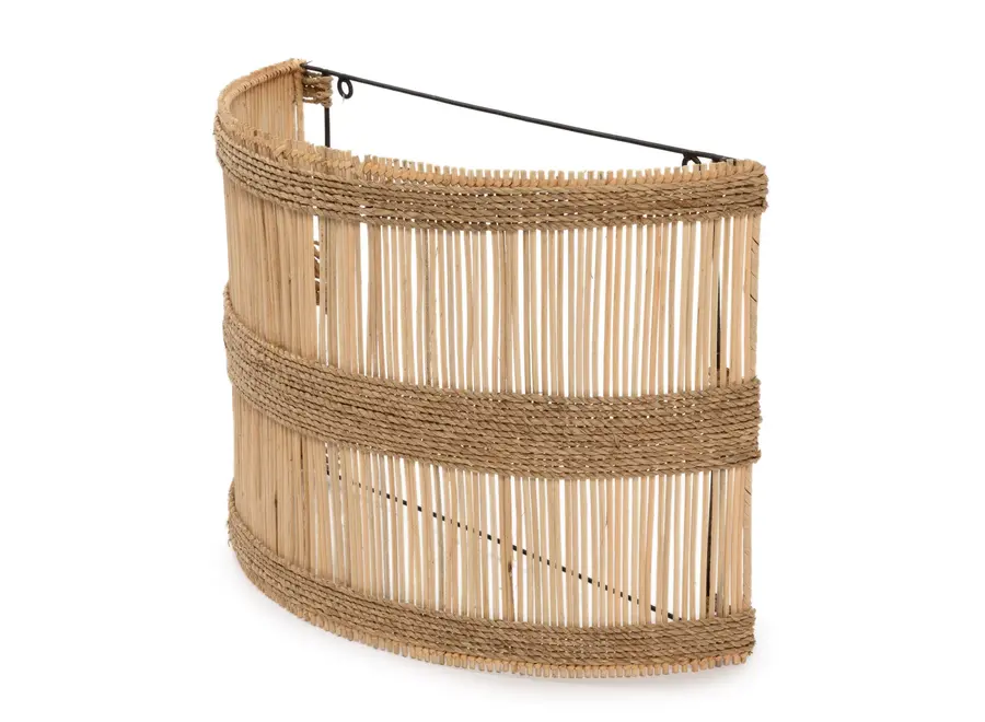 Zahara de la Sierra Beauty-Applikation – Wand-Applikation aus Rattan