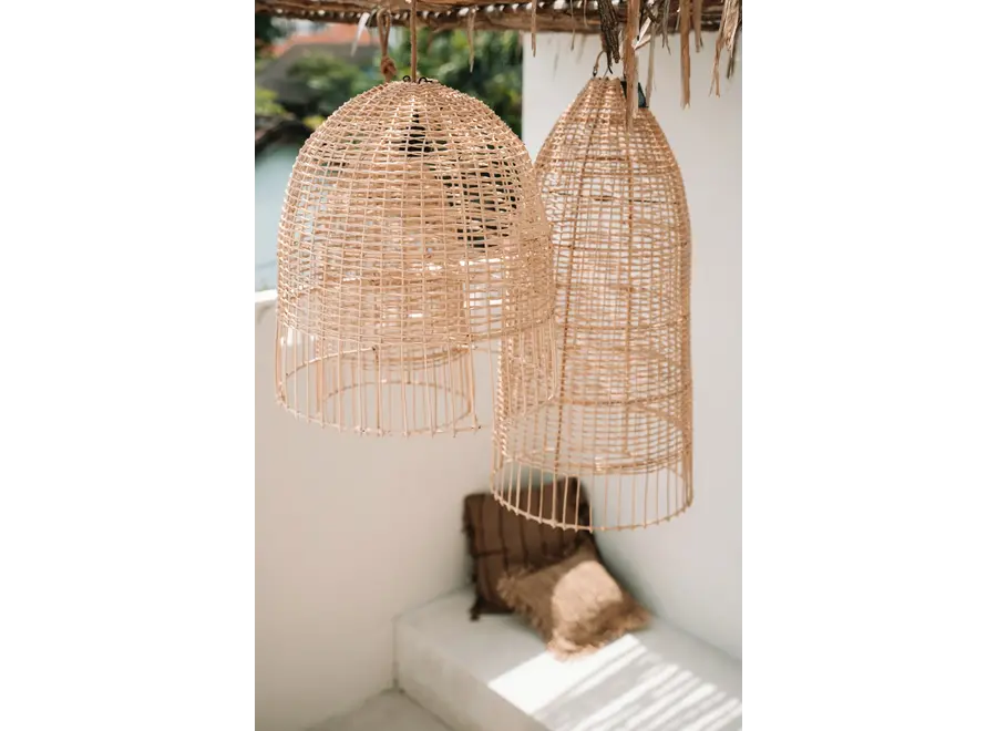 Costa Brava Coastal Pendant - Rattan-Pendelleuchte