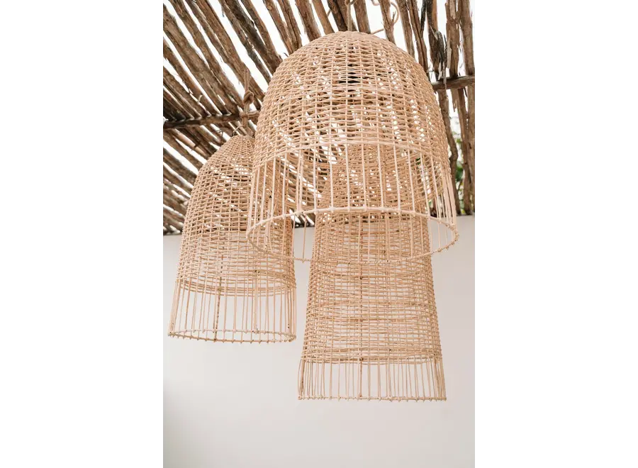 Costa Brava Coastal Pendant - Rattan-Pendelleuchte