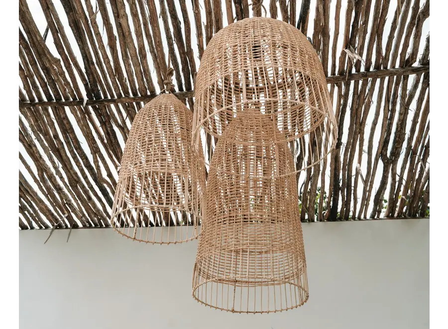 Costa Brava Coastal Pendant - Rattan-Pendelleuchte