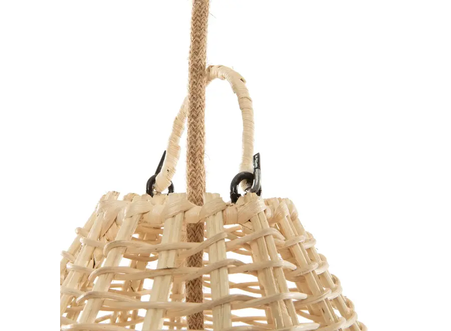 Costa Brava Coastal Pendant - Rattan-Pendelleuchte