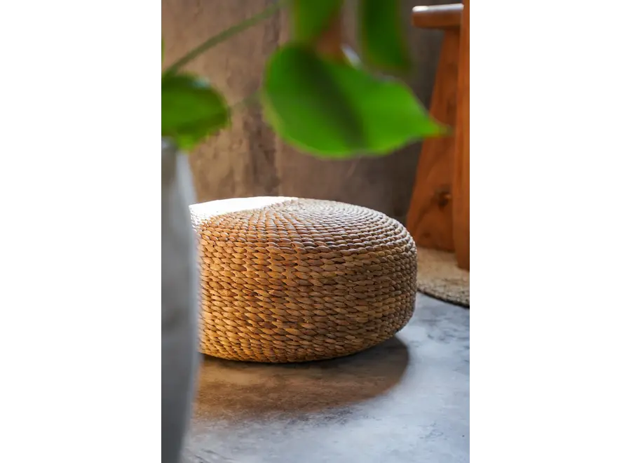 Mallorca Boho Pouf - Vielseitiger Ottoman für drinnen und draußen