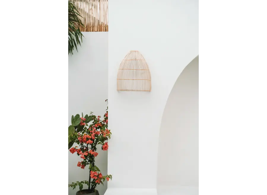 Cazorla Cozy Wandleuchte - Rattanlampe