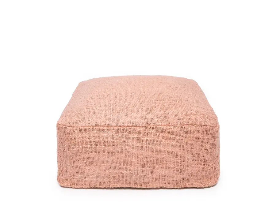 Montserrat Baumwoll-Pouffe – Handgefärbter Baumwoll-Pouffe