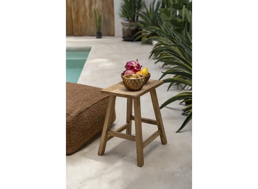 Vielha Woodland Table - Tisch aus wiederverwertetem Teakholz