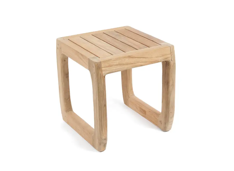 Symi Teak Hocker - Hocker aus wiederverwertetem Teakholz