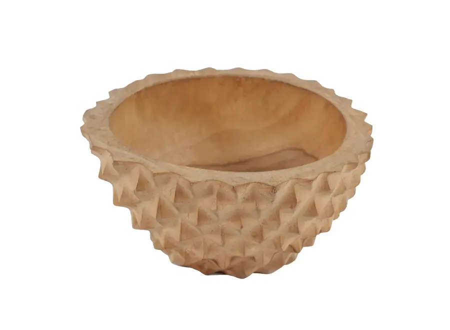 Cabo de Gata Durian Charm Bowl - Servierschale aus Teakholz