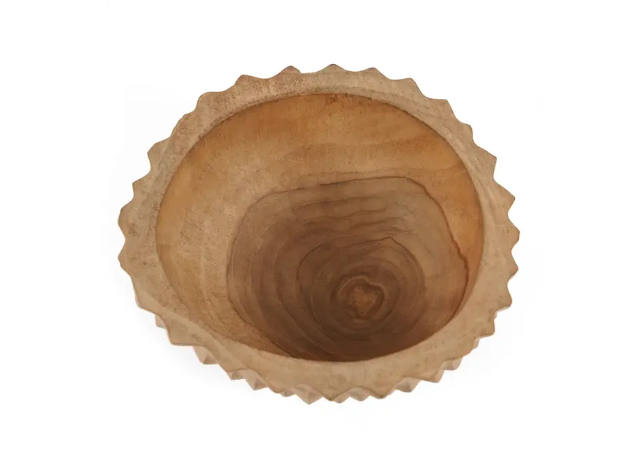 Cabo de Gata Durian Charm Bowl - Servierschale aus Teakholz