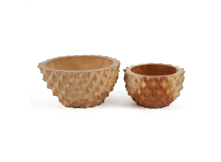 Cabo de Gata Durian Charm Bowl - Servierschale aus Teakholz