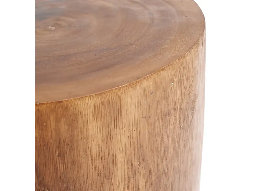 Mungurr Wood Essence Hocker - handgefertigter Hocker