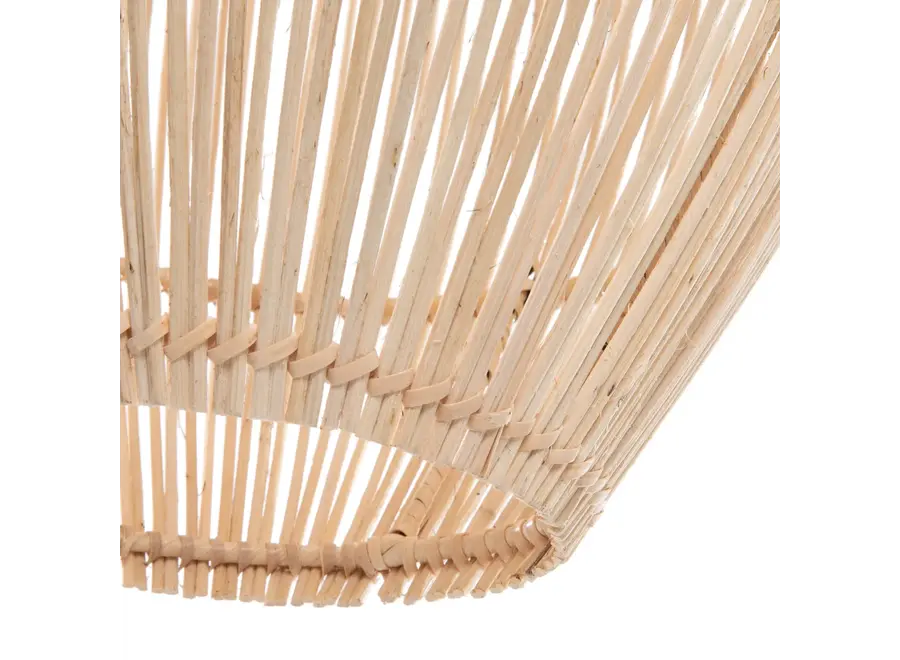 Trujillo Rattan Pendelleuchte - Zylinderlampe