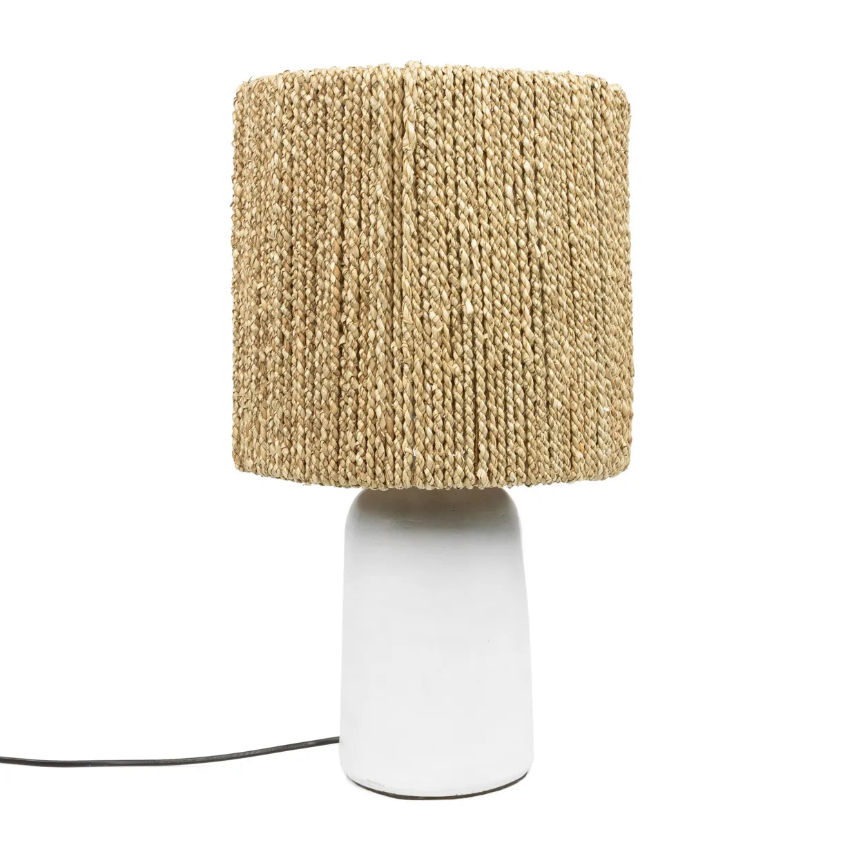 Santillana del Mar Boho-Lampe – Lampenschirm aus Gras