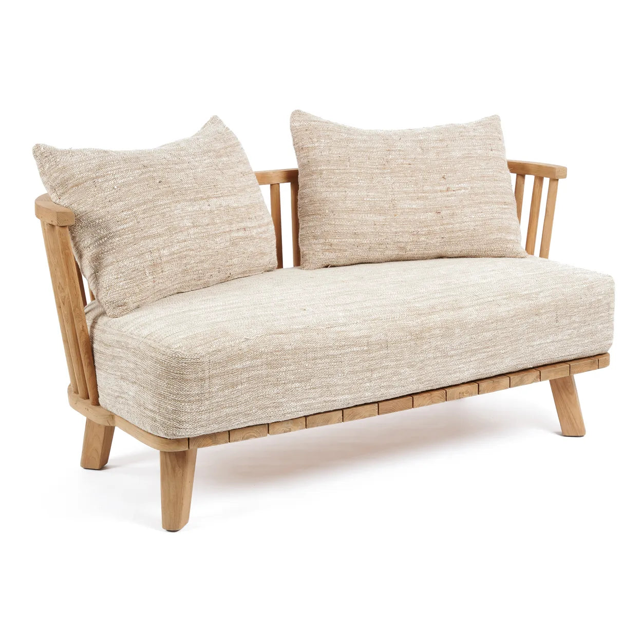 Cádiz Natural Elegance Sofa – Sofa aus Teakholz