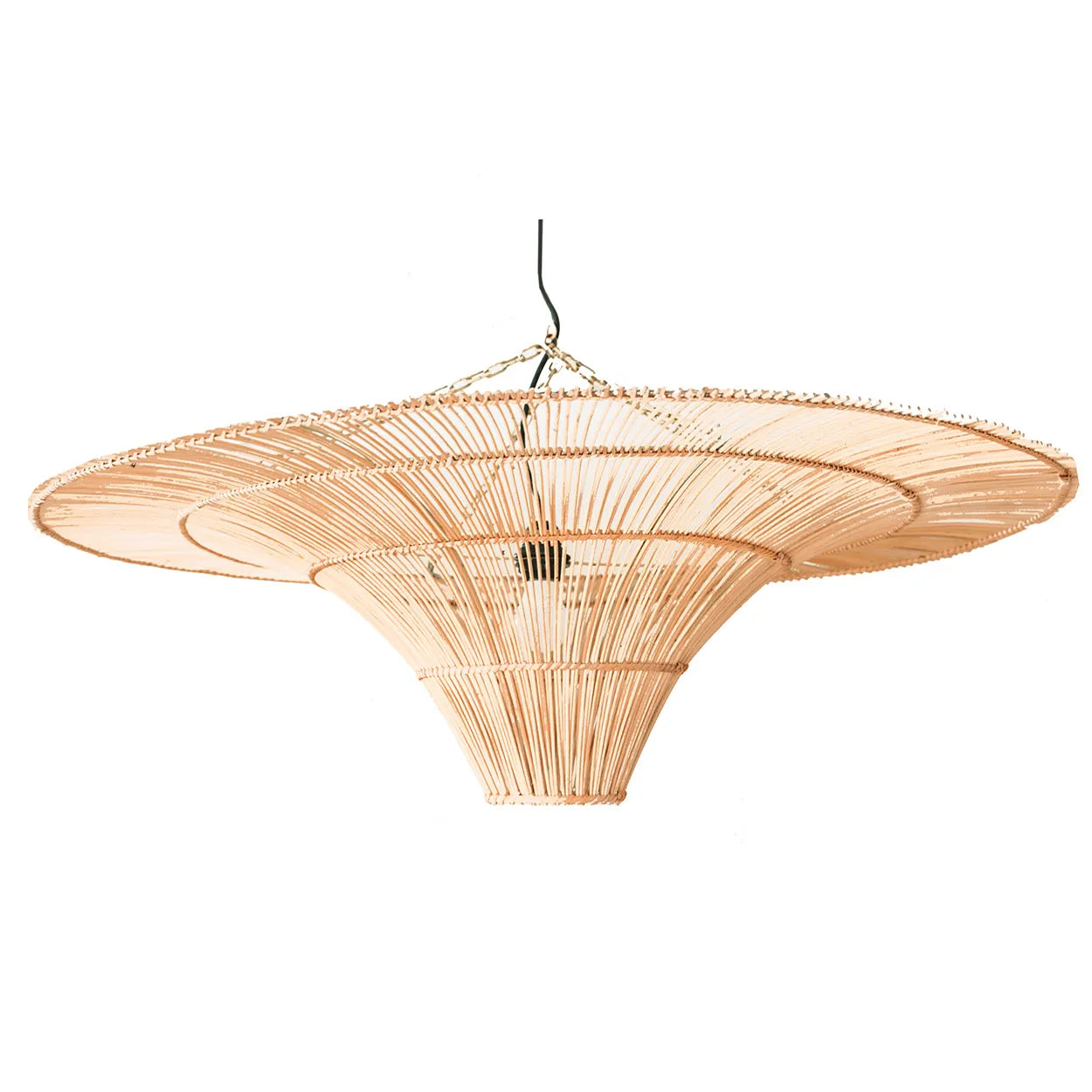 Montjuic Rattan Radiance Lampe - Deckenpendel