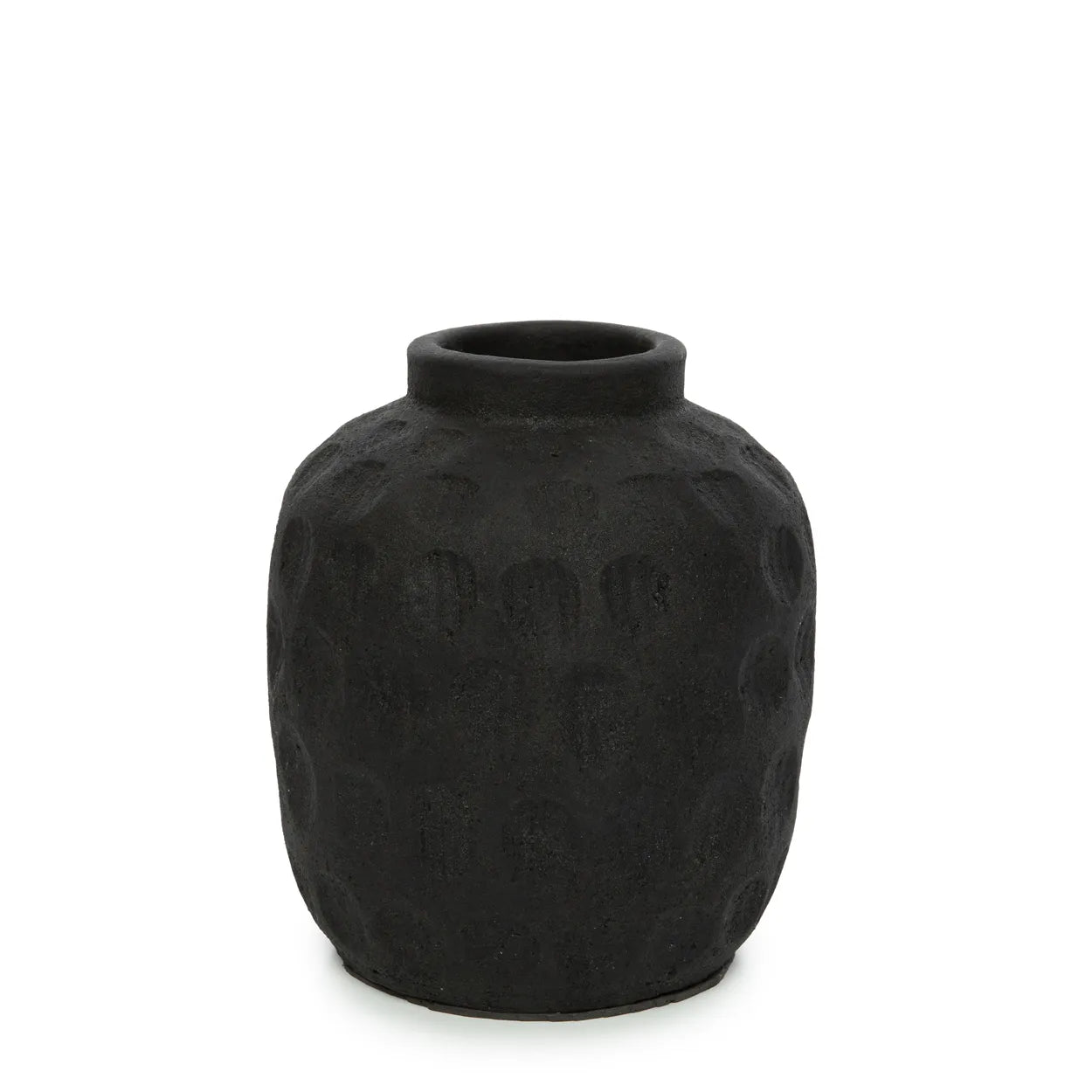 Calpe Terrakotta-Charmeur - Gerippte Vase