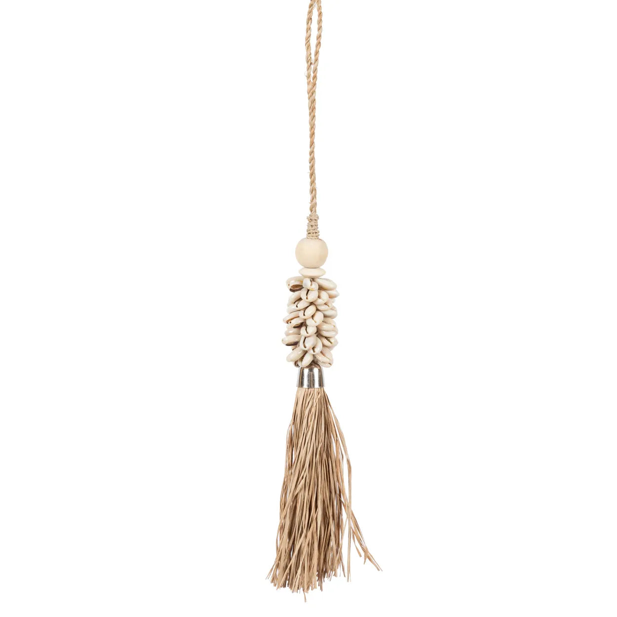 Cudillero Charm Coastal Tassel - Handgemachte Muschelquaste