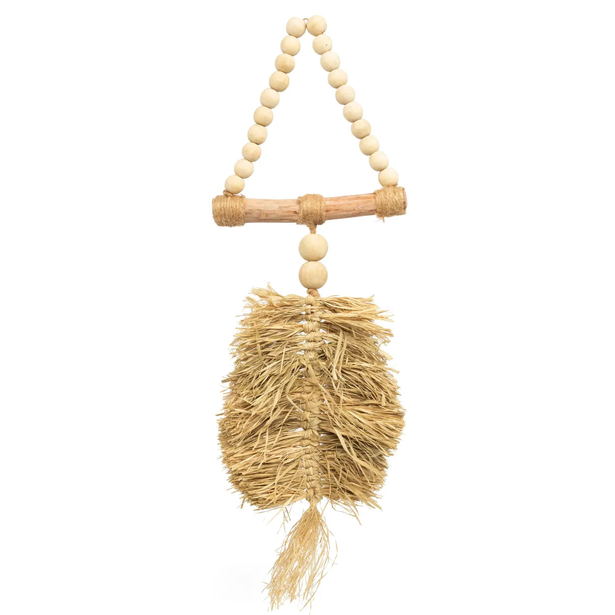 Cabo de Gata Böhmische Quaste – handgefertigte Raffia-Quaste