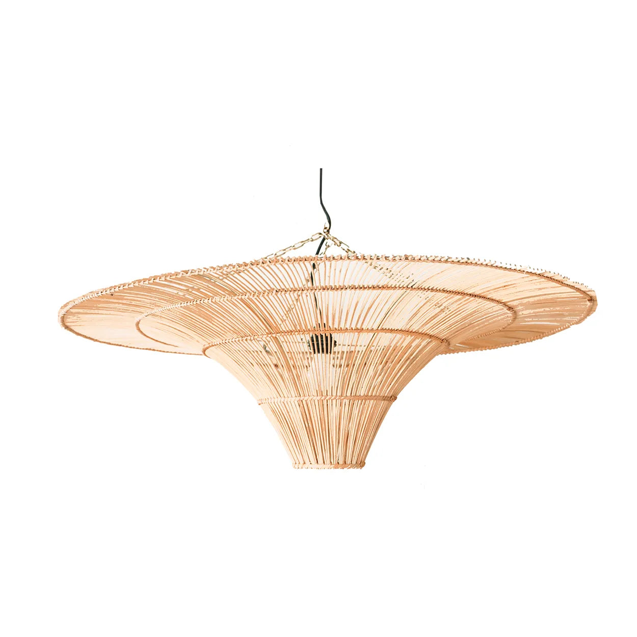 Montjuic Rattan Radiance Lampe - Deckenpendel