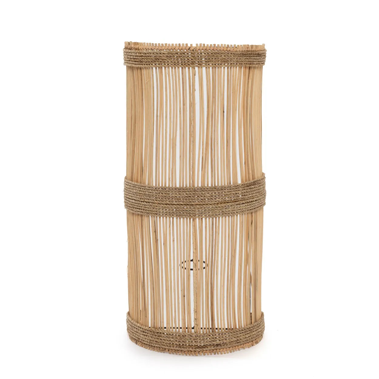 Cazorla Seagrass Glow - Rattan-Wandlampe