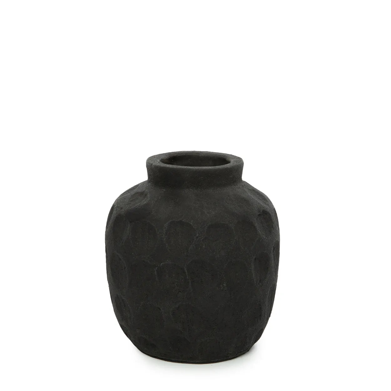 Calpe Terrakotta-Charmeur - Gerippte Vase