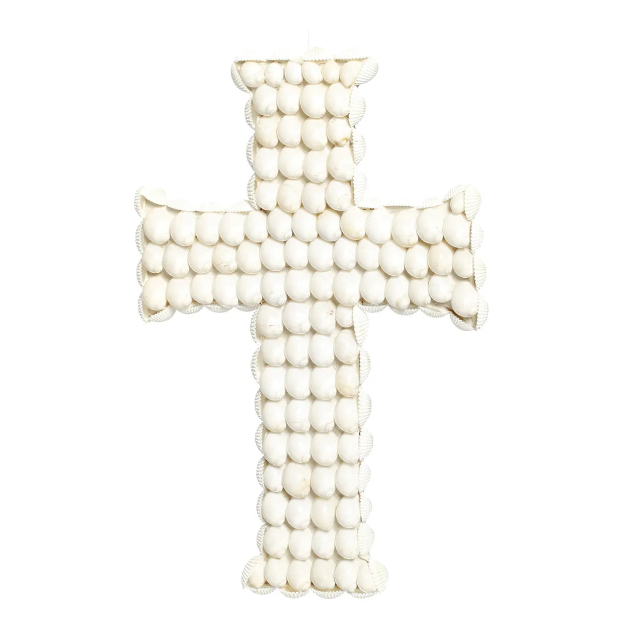 Mallorca Muschelmosaikkreuz - Dekoratives Küstenkreuz