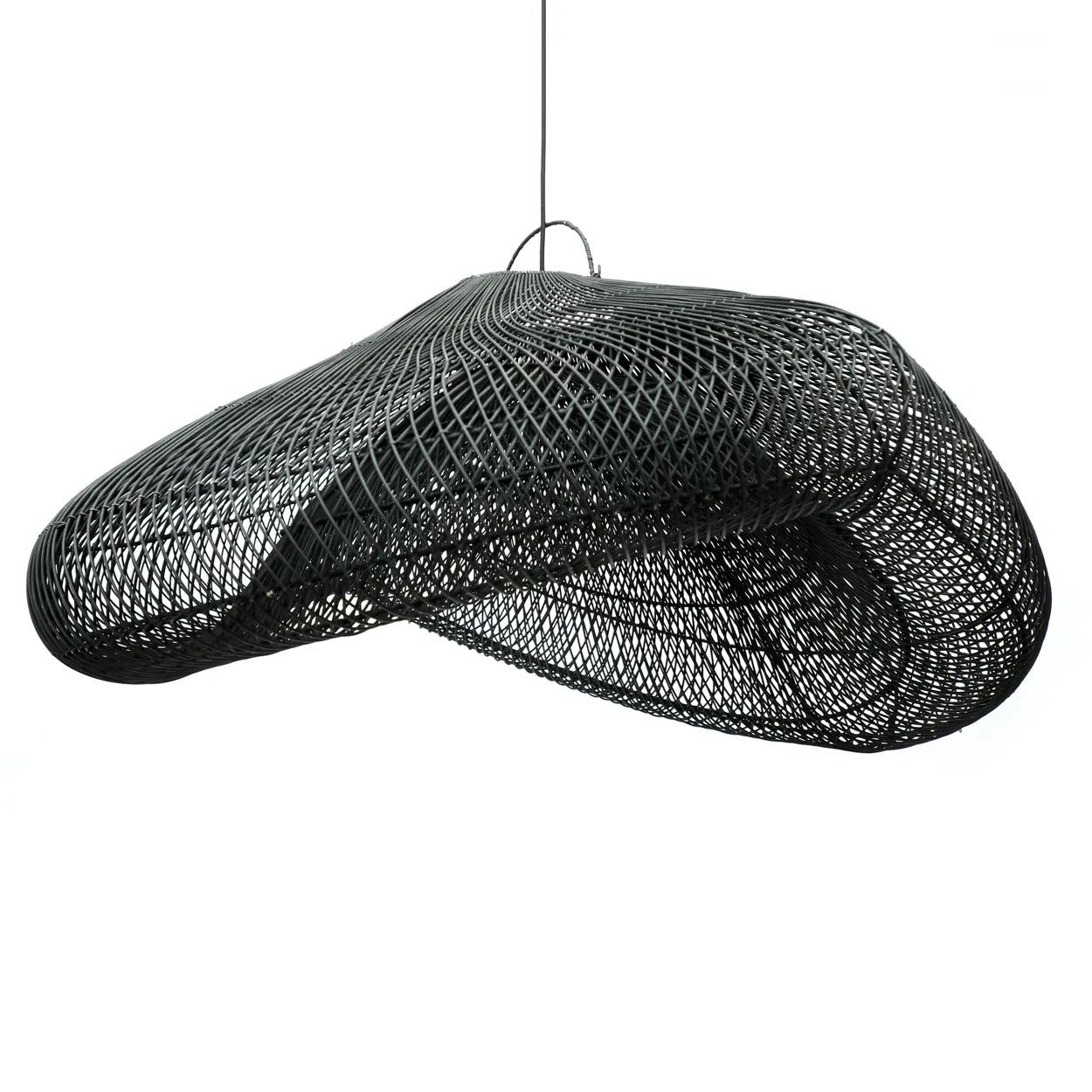 Cudillero Cloud Pendant – Rattan-Pendelleuchte