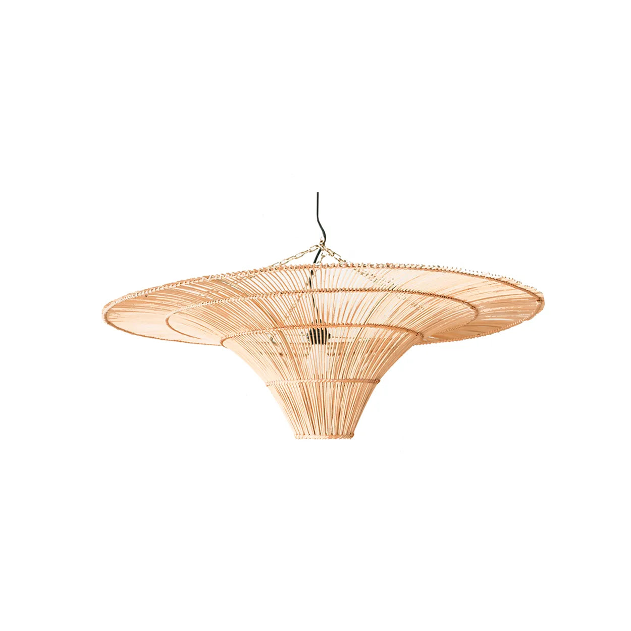 Montjuic Rattan Radiance Lampe - Deckenpendel